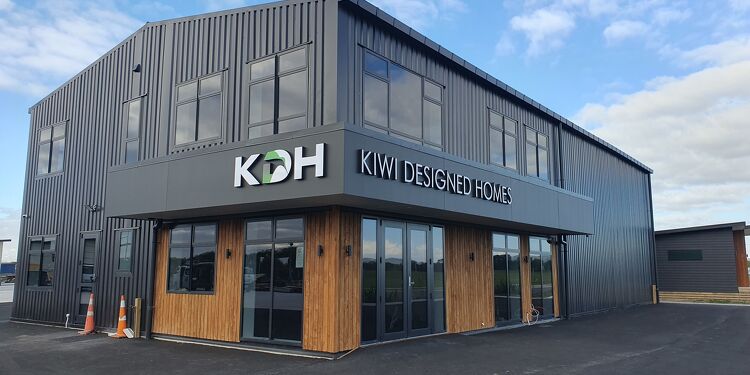 Kiwi Designed Homes' purpose-built premises in Horotiu