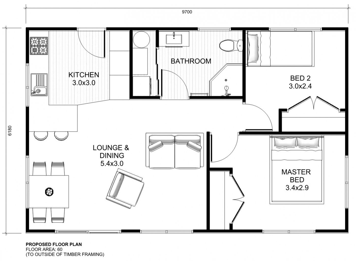 Tūī, 2 Bedroom - $201,700*