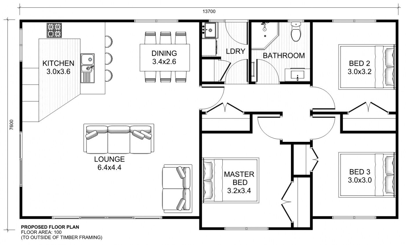 Kōwhai, 3 Bedroom - $276,100*