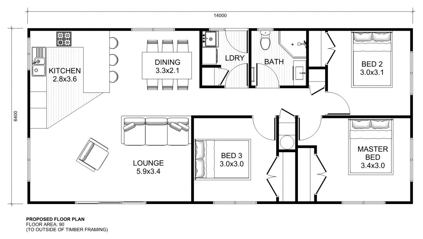Tūī, 3 Bedroom - $253,100*