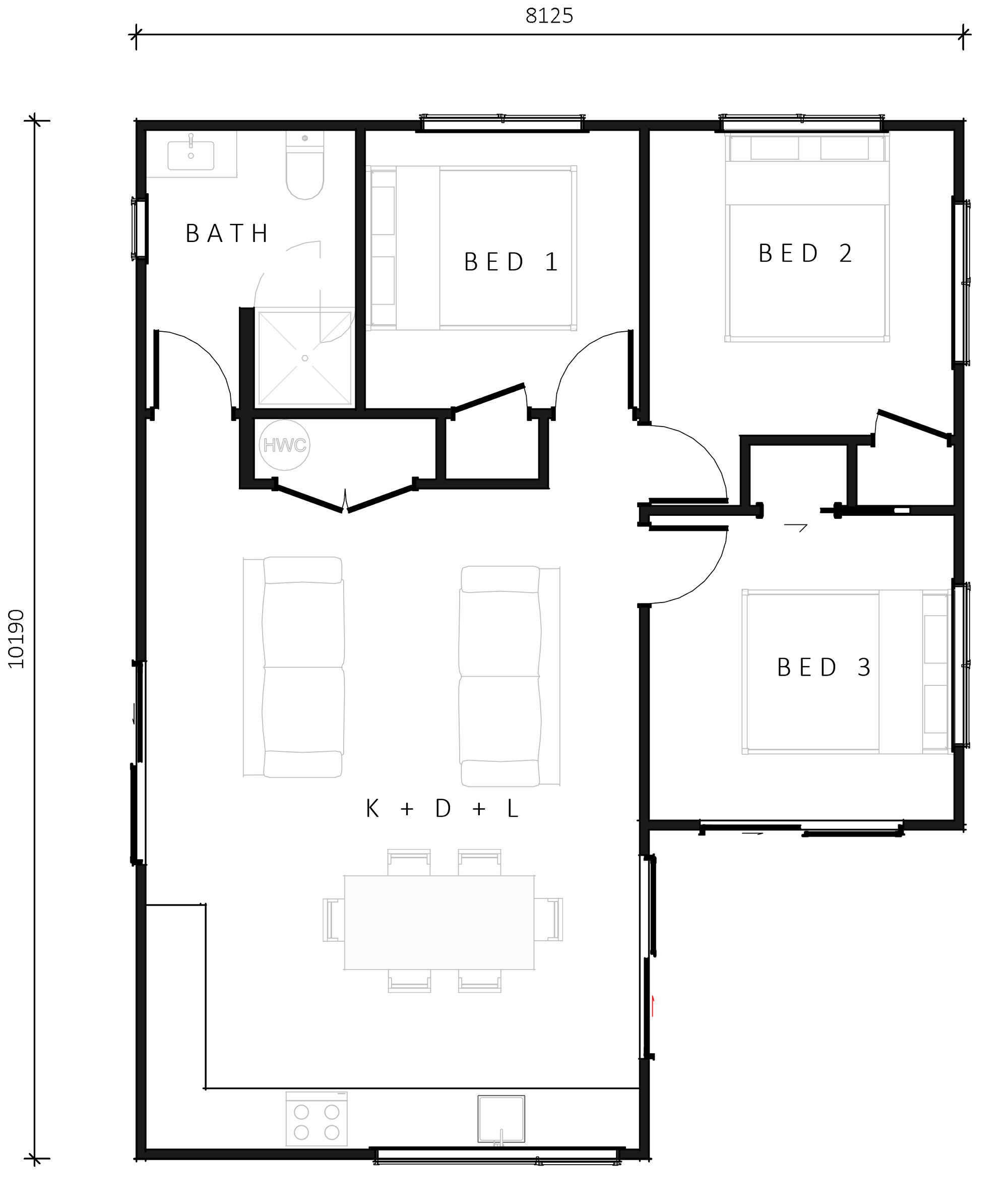 NEW DESIGN - Kererū, 3 Bed - 70sqm - $247,200*