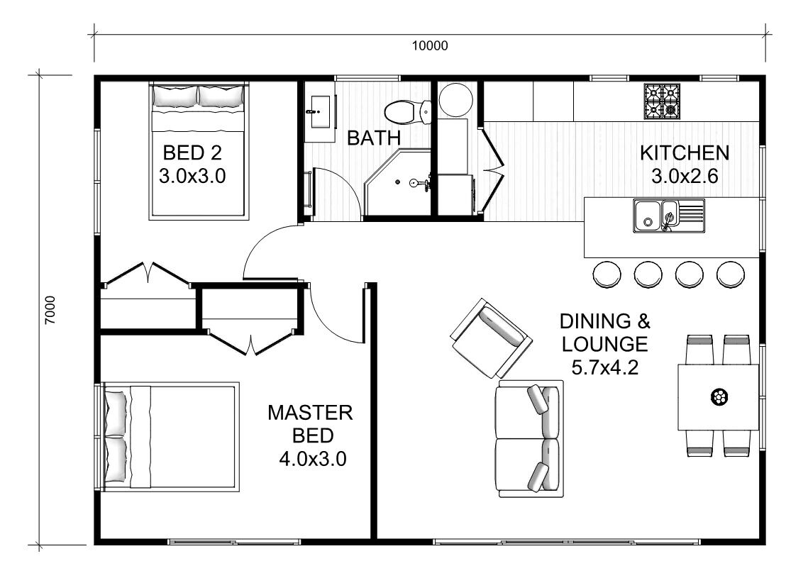 Fantail, 2 Bedroom - $214,400*