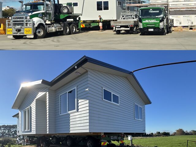ROLLED ONTO SITE!