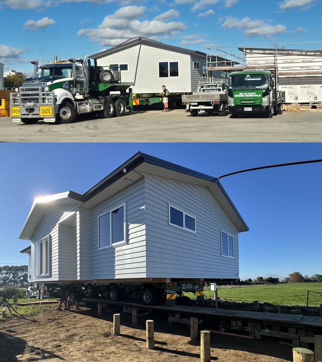 ROLLED ONTO SITE!