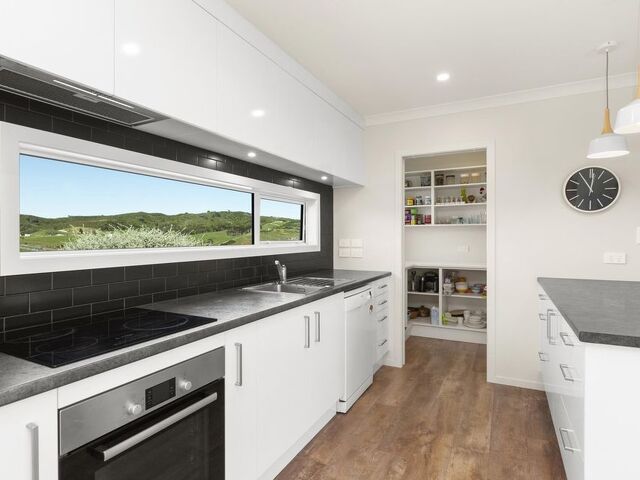 Stunning black & white kitchen (Modified Kiwi 3)