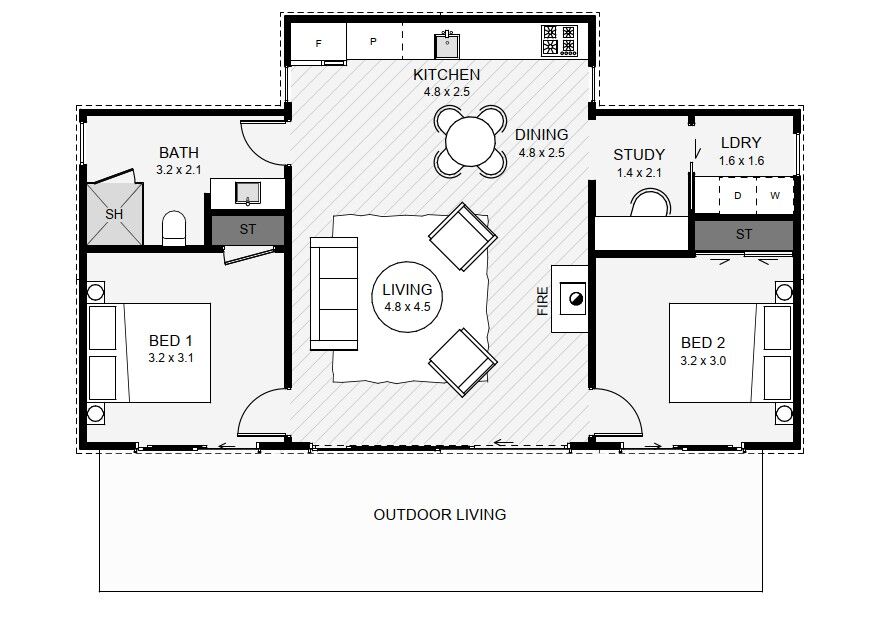 NEW DESIGN - Tīeke, 2 Bed - 70sqm - $252,000*
