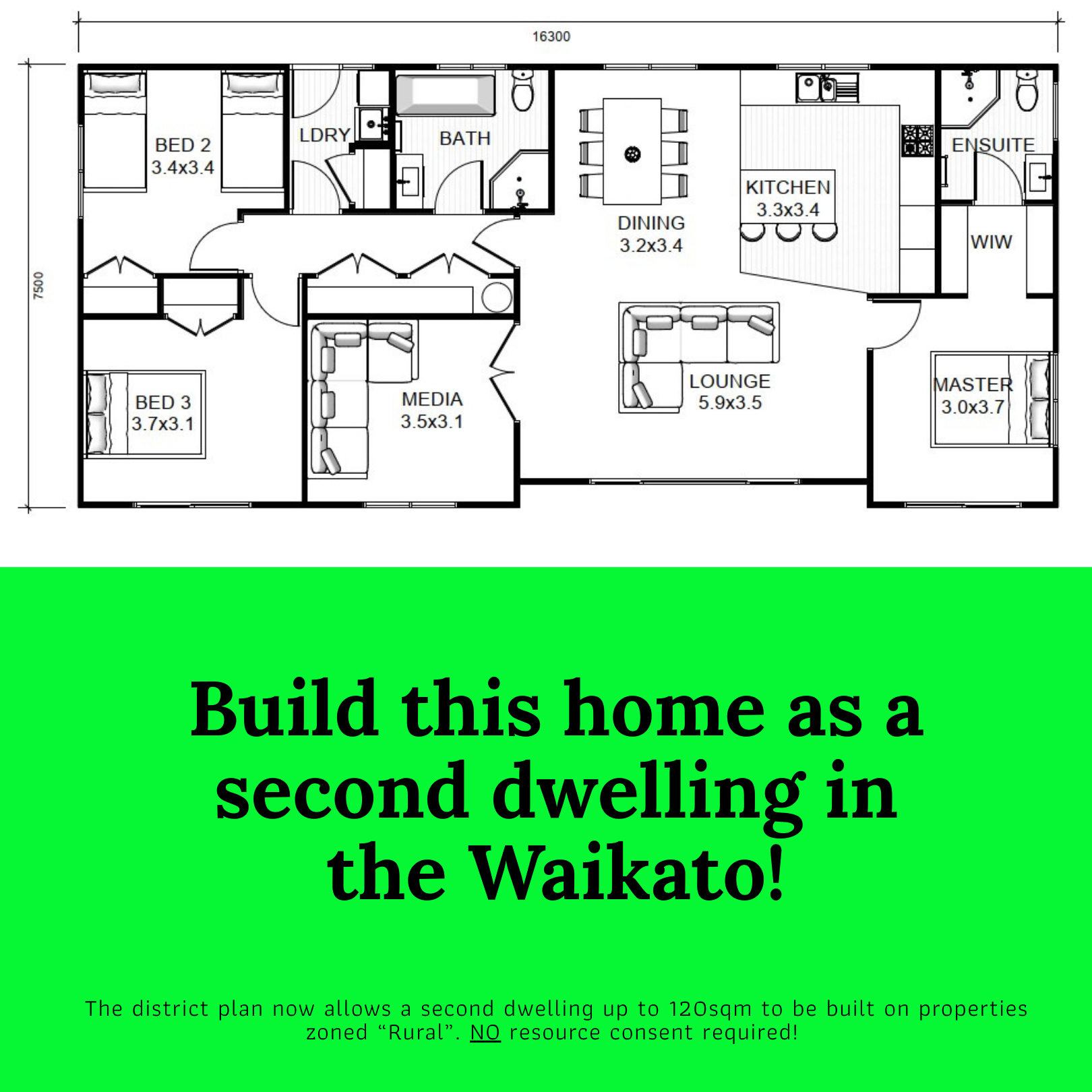 Falcon, 3 Bedroom - $334,500*